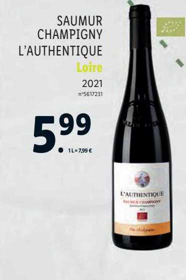 saumur champigny l'authentique loire 2021