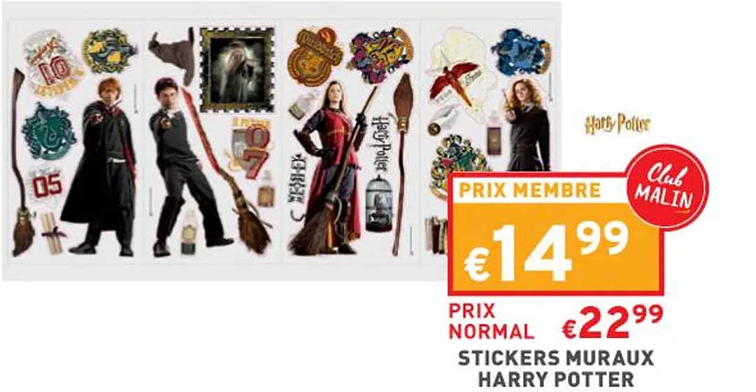 Stickers Muraux Harry Potter
