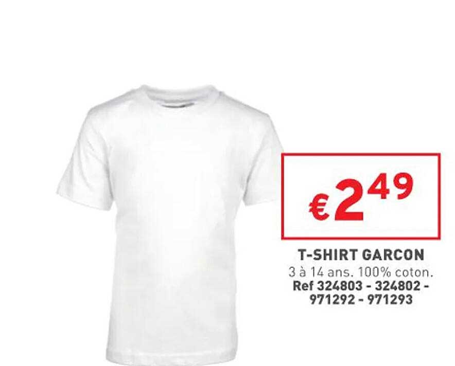t-shirt garçon