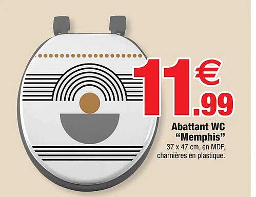 Abattant Wc "memphis"