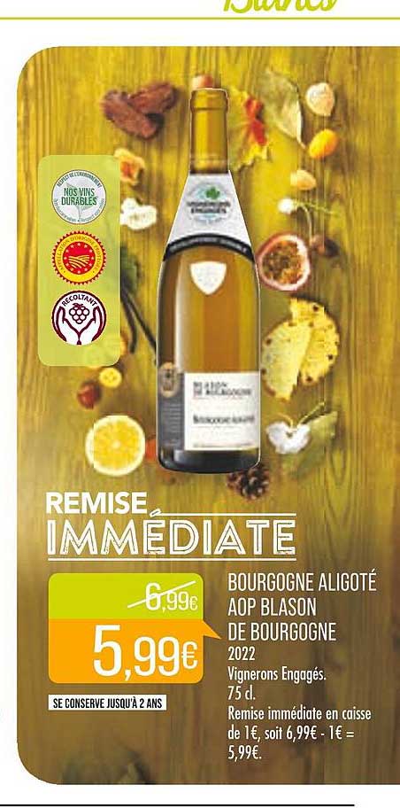bourgogne aligoté aop blason de bourgogne 2022