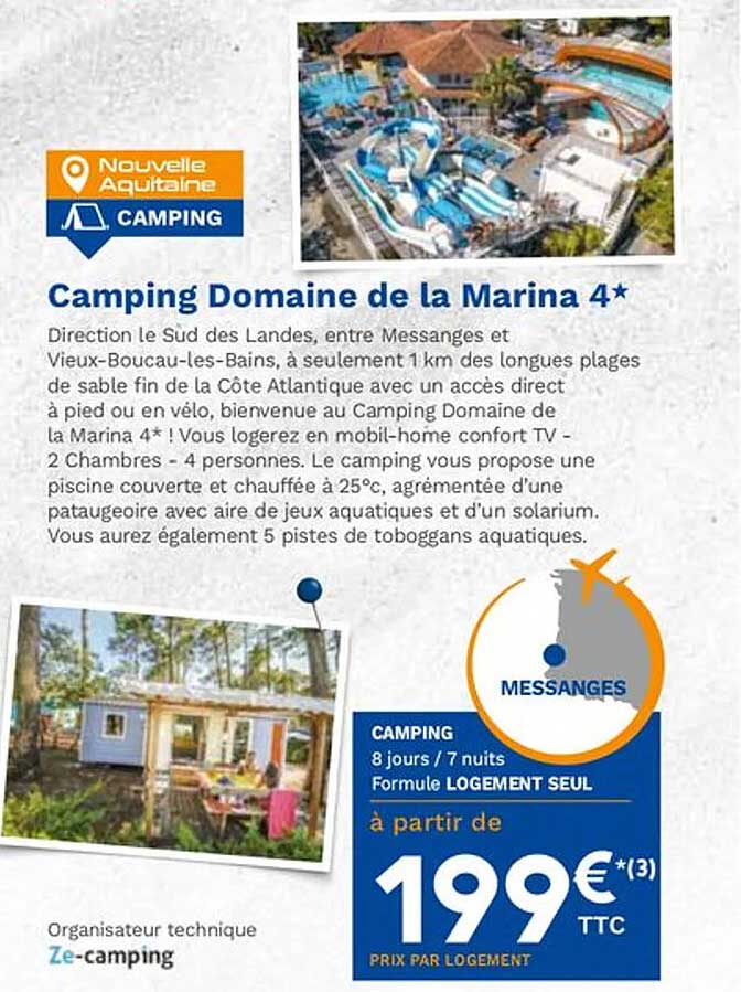 camping domaine de la marina 4*