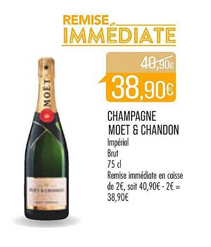 champagne moet & chandon