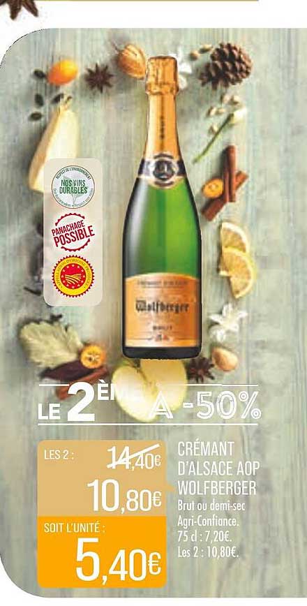 Crémant D'alsace Aop Wolfberger