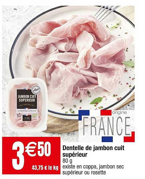 Dentelle De Jambon Cuit Supérieur