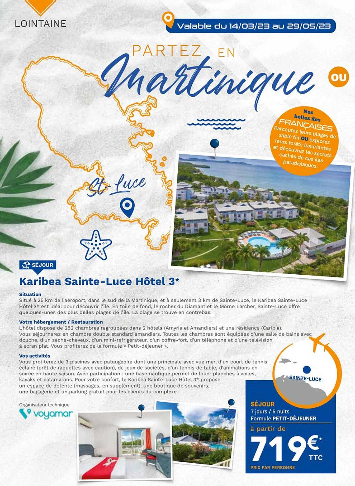Karibea Sainte-luce Hôtel 3*