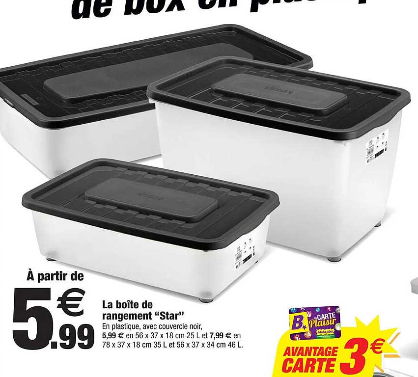 La Boîte De Rangement "star"