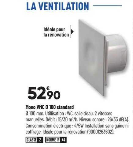 Mono Vmc ø 100 Standard