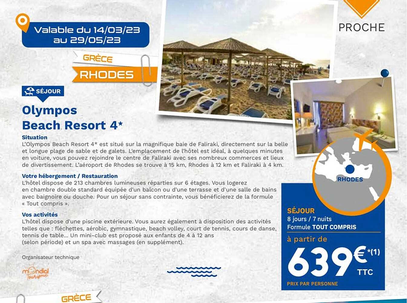 olympos beach resort 4*