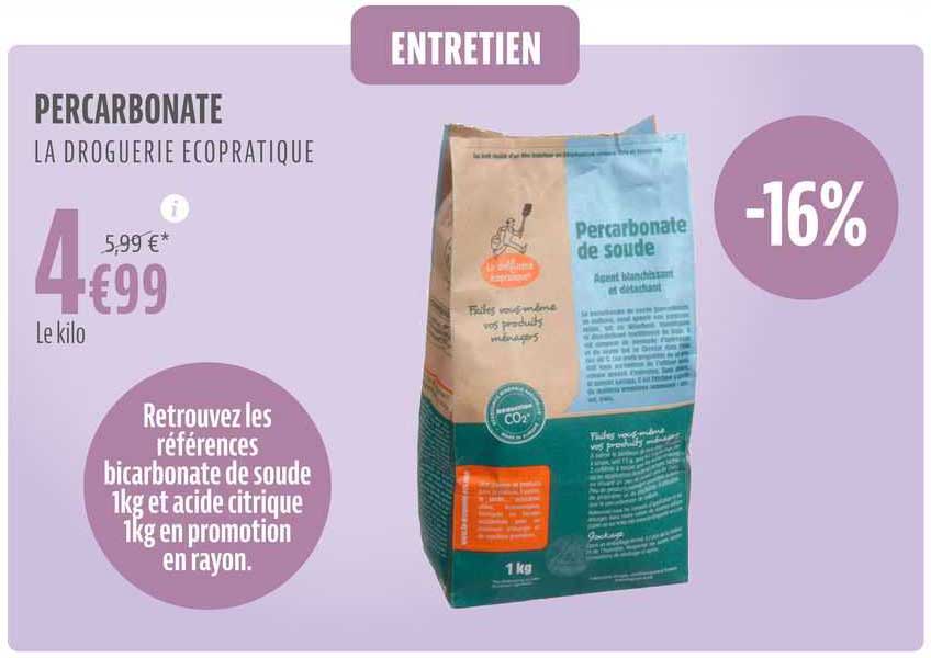 percarbonate la droguerie écopratique