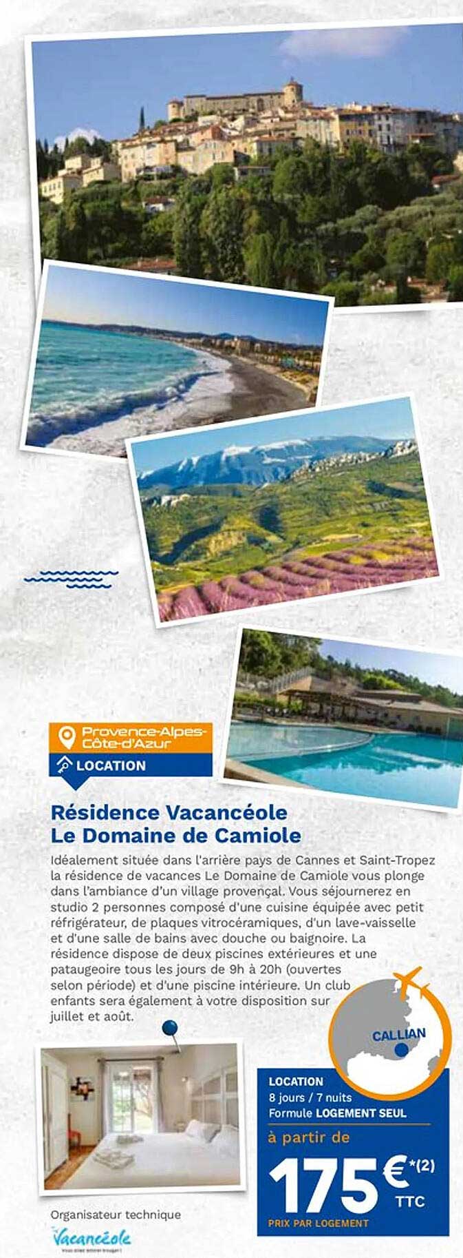 Résidence Vacancéole Le Domaine De Camiole