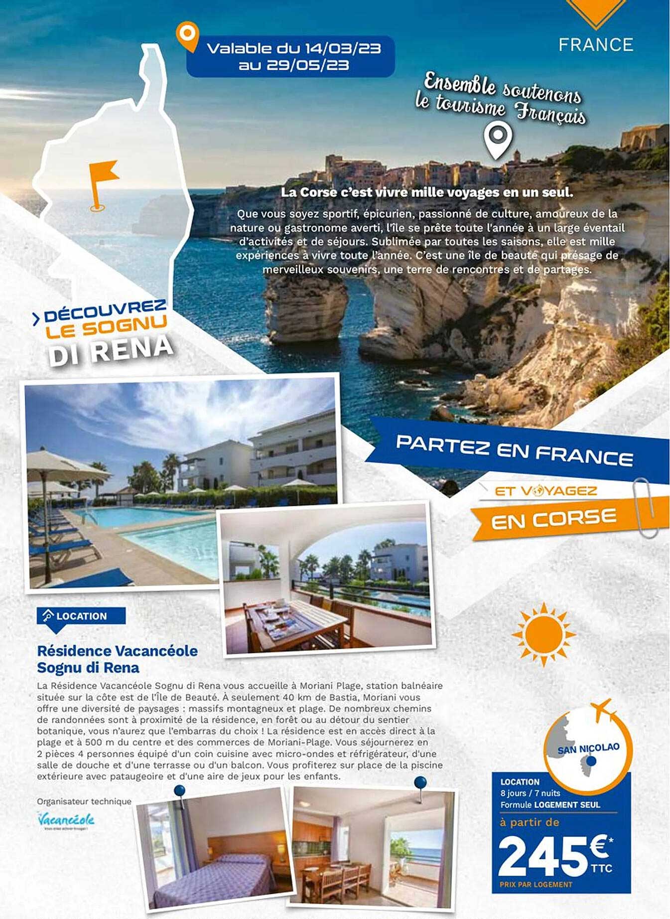 résidence vacancéole sognu di rena