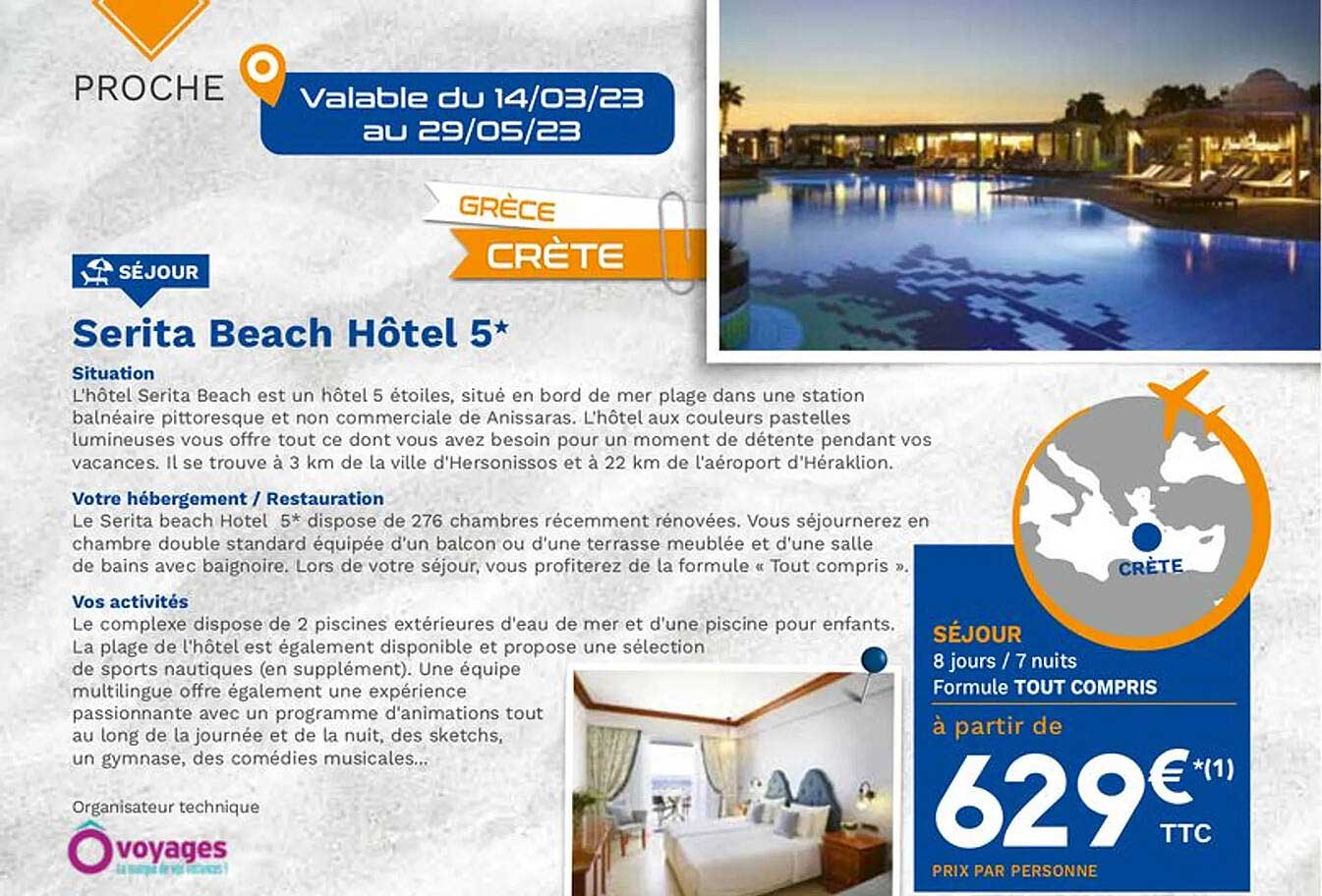 serita beach hôtel 5*