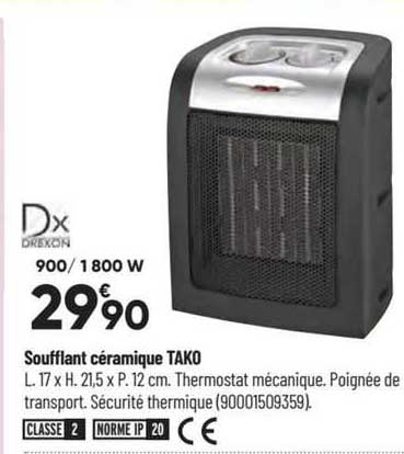 Soufflant Céramique Tako