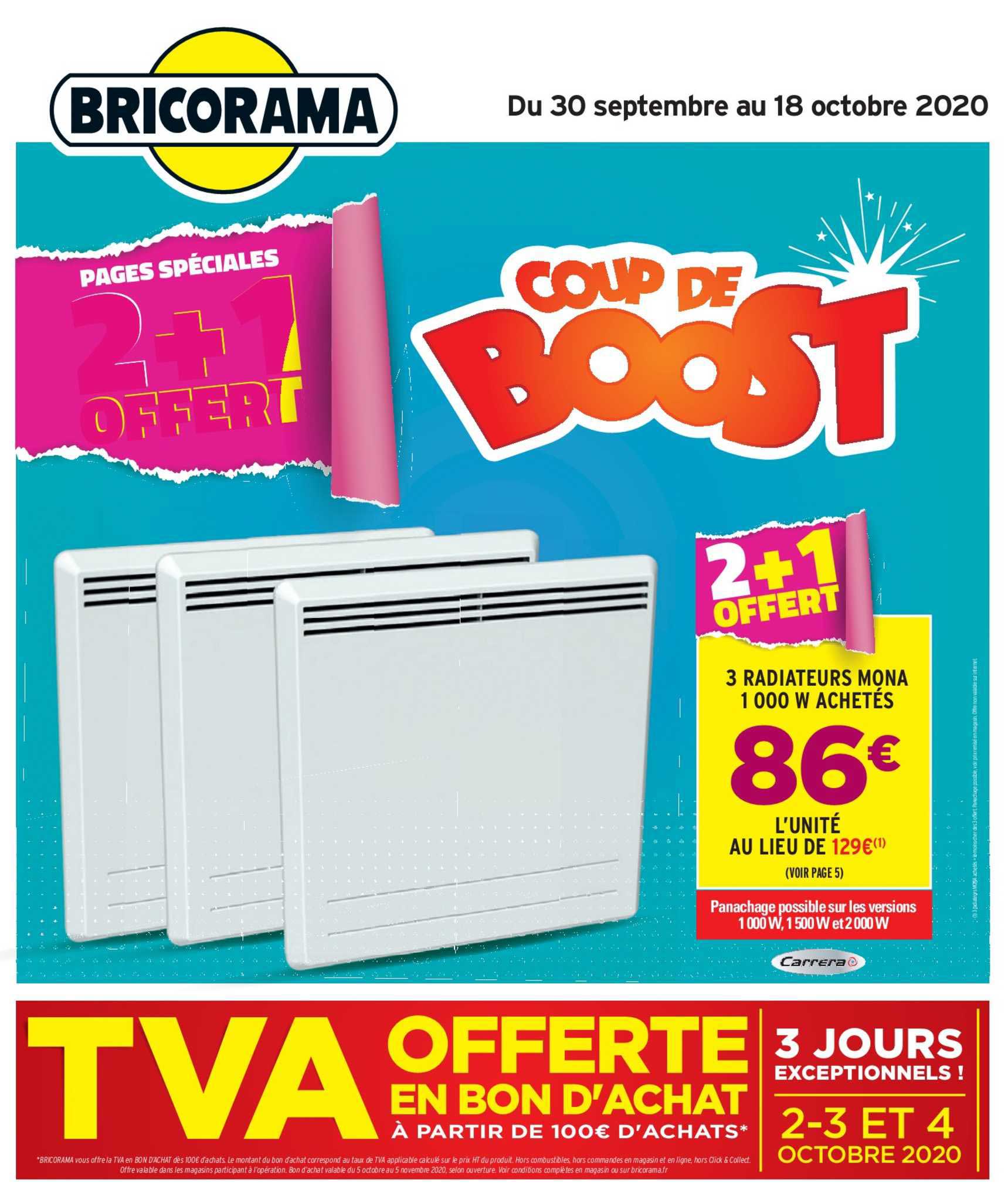 3 radiateurs mona 2+1 offert