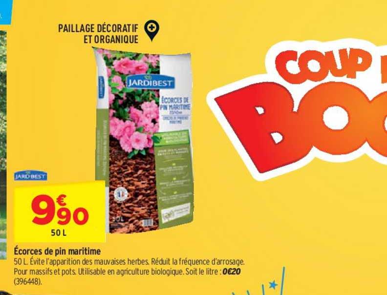 écorces de pin maritime jardibest