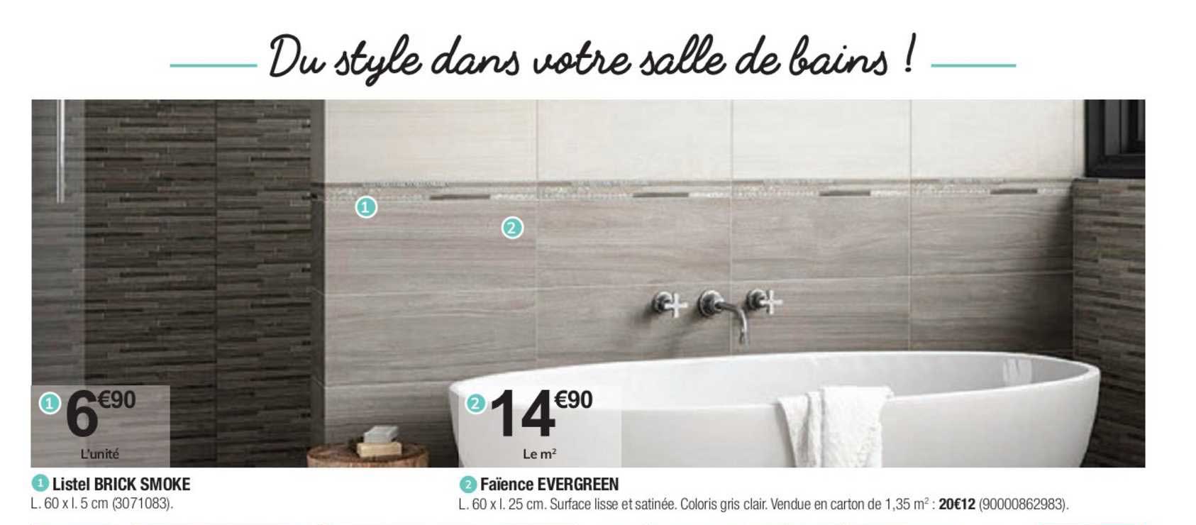 listel brick smoke faïence evergreen