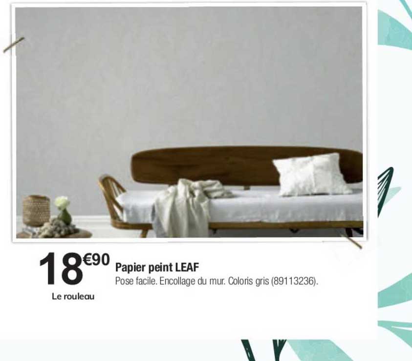 Papier Peint Leaf