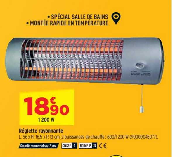 Réglette Rayonnante