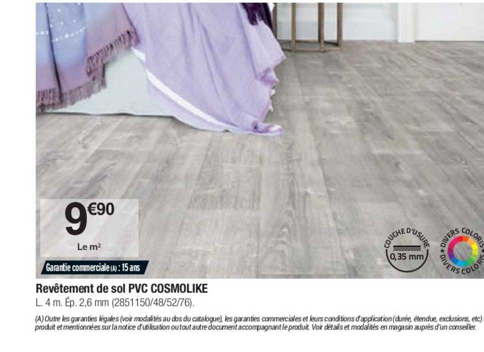 revêtement de sol pvc cosmolike