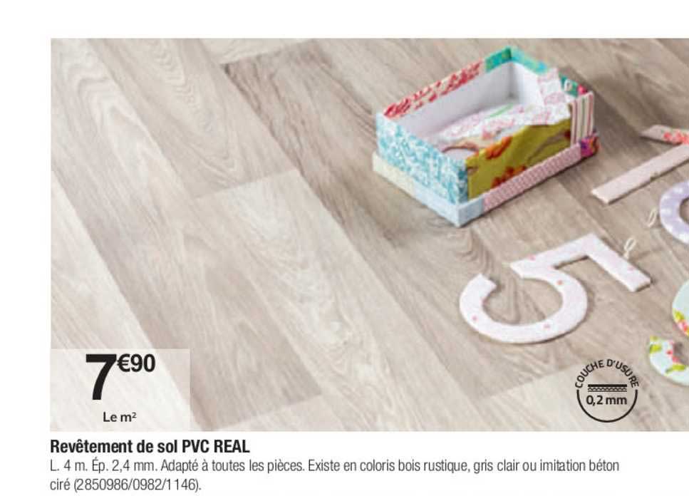 Revêtement De Sol Pvc Real