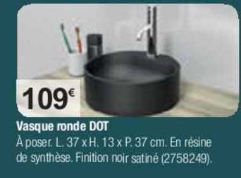 vasque ronde dot