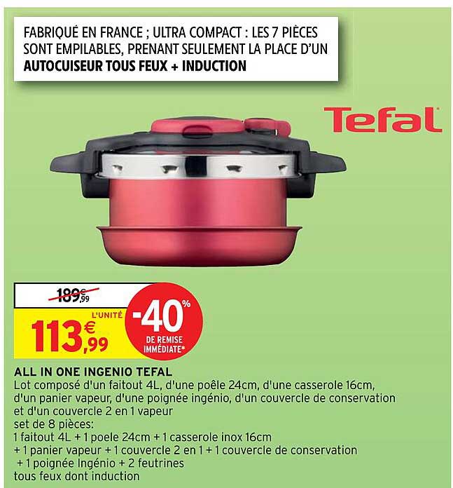 all in one ingenio tefal