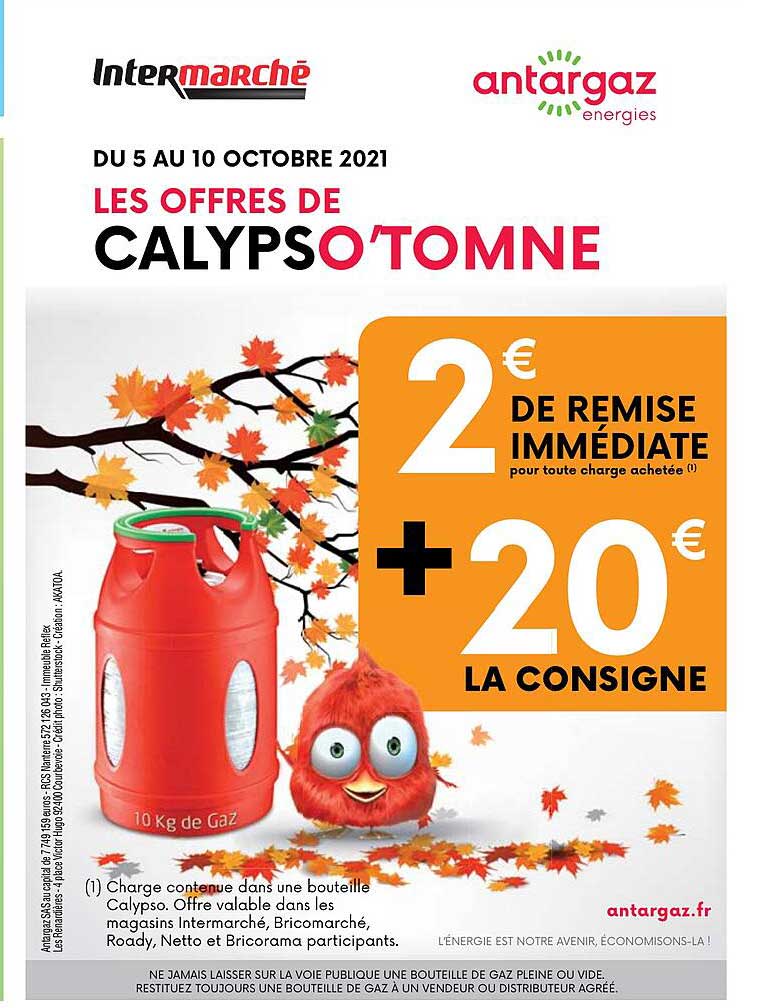 antargaz energies : les offres de calypso'tomne