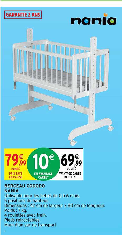 berceau cododo nania