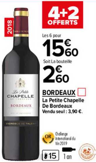 bordeaux la petite chapelle