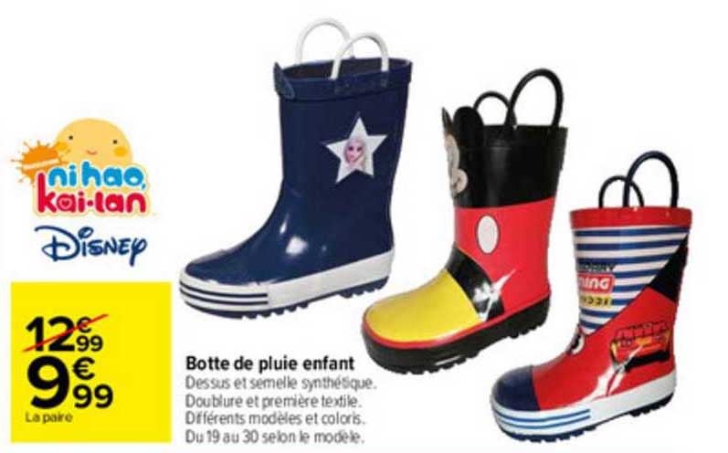 Botte De Pluie Enfant