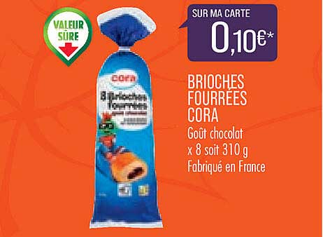 Brioches Fourrées Cora