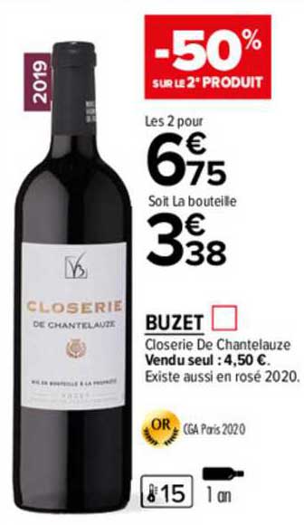buzet closerie de chantelauze