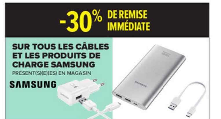 Câbles Et Produits De Charge Samsung
