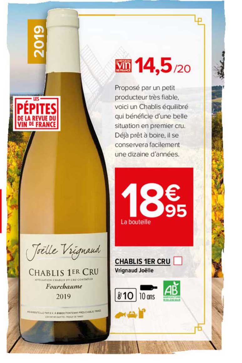 chablis 1er cru joëlle vrignaud