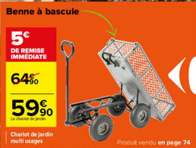 chariot de jardin multi-usages