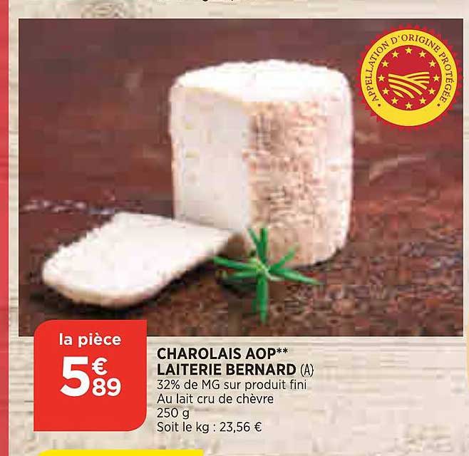 Charolais Aop Laiterie Berard