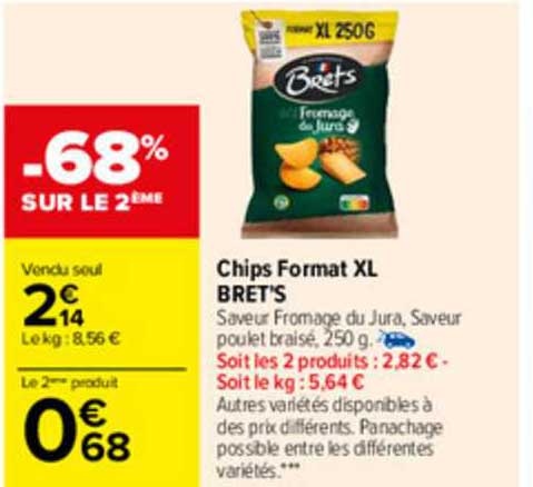 chips format xl bret's