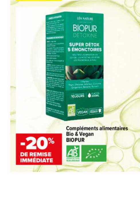 compléments alimentaires bio & vegan biopur