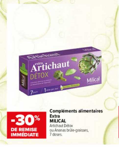 compléments alimentaires extra milical