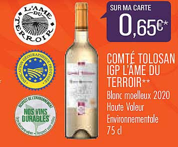 comté tolosan igp l'âme du terroir
