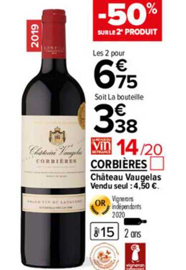 corbières château vaugelas