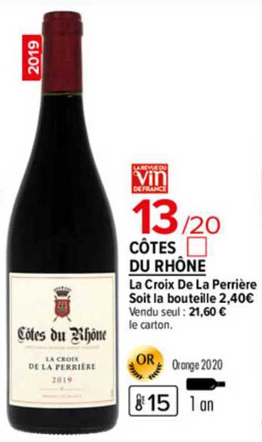 côte du rhône la croix de la perrière