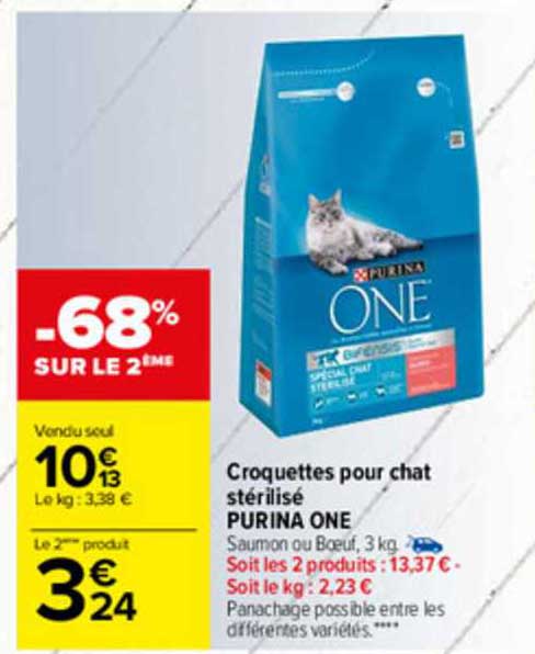 Croquettes Pour Chat Stérilisé Purina One