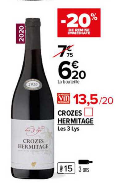 crozes hermitage les 3 lys