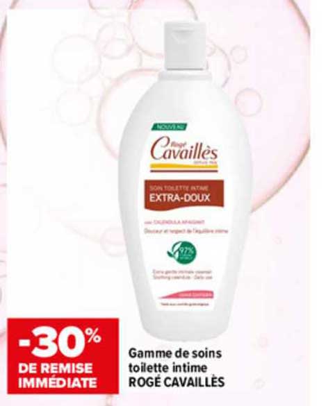 gamme de soins toilette intime rogé cavaillès