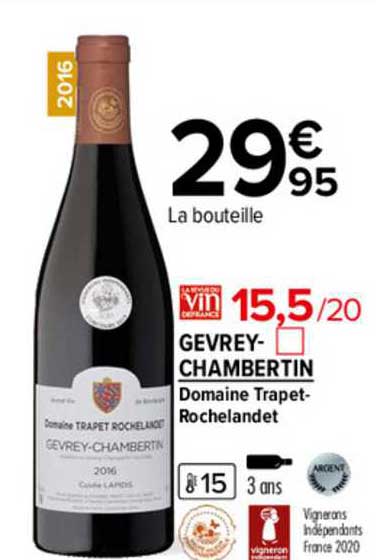gevrey-chambertin domaine trapet rochelandet