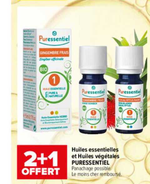 huiles essentielles et huiles végétales puressentiel