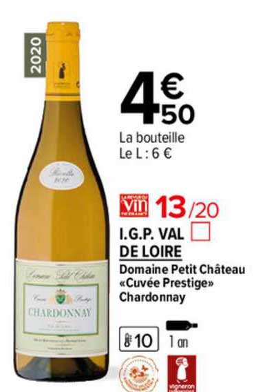 i.g.p. val de loire  chardonnay