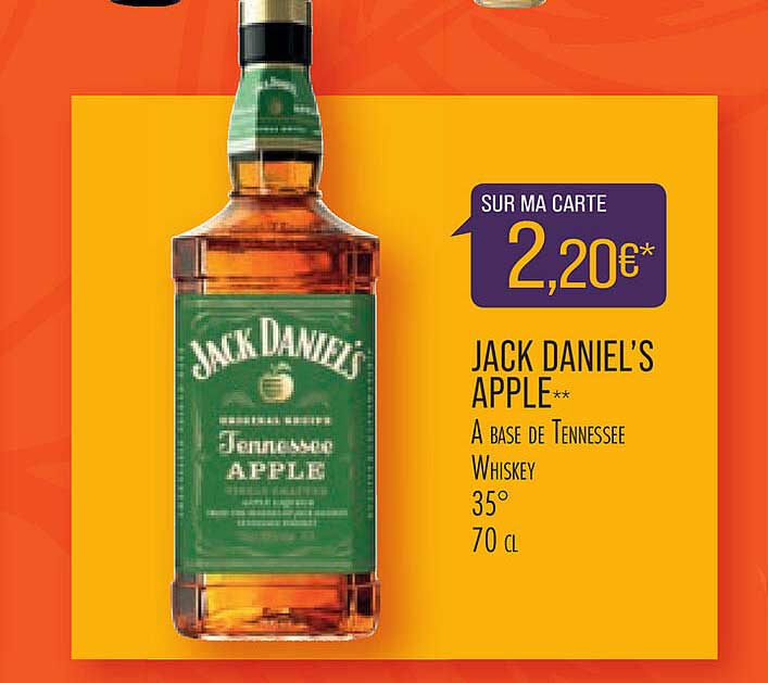 jack daniel's apple